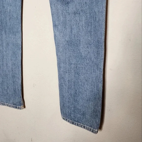 NWT GANNI classic denim slit jeans.Size 28X32.